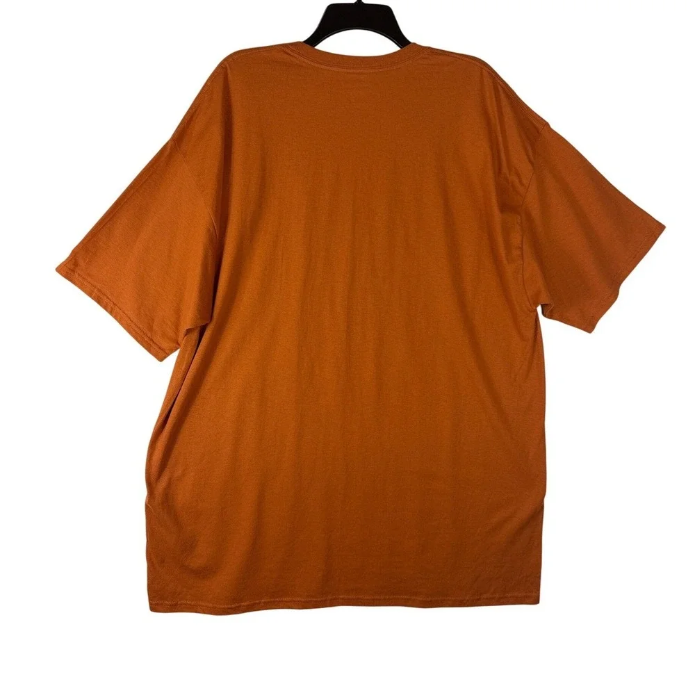 Champion Red River Rivalry Texas vs Oklahoma Tee XXL Orange College Football NWT - Picture 2 of 8